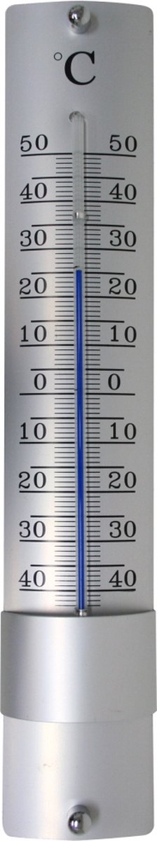 Hendrik Jan - Buitenthermometer - Aluminium - 21 cm