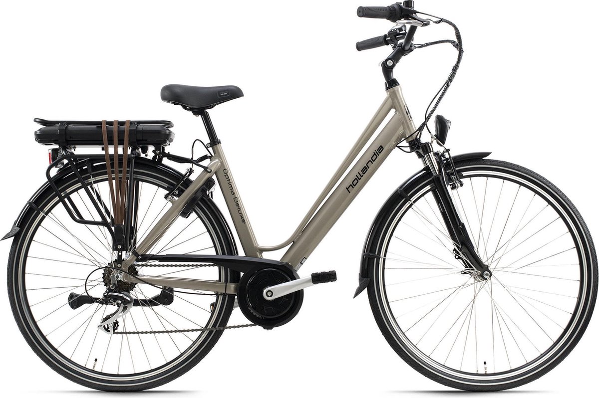 Adore Fiets (elektrisch) Pedelec ebike dames trekkingfiets beige 50