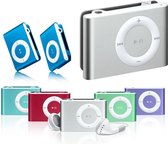 MP3 Speler - Ondersteuning voor Micro SD TF Card 32GB - Grijs