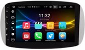 Smart Fortwo Smart Forfour 2014-2020 Android 10 navigatie en multimediasysteem 2+32GB 4G internet modem WiFi Bluetooth usb