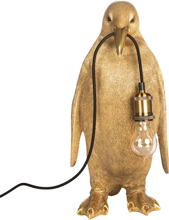 Kitchen trend Lamp staande PINGUIN goud 49,5 cm