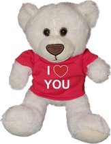 I love you teddy beer | Valentijn | Valentijn cadeautje man vrouw | Valentijn cadeautje voor hem haar | Valentijnsdag cadeau knuffelbeer |Ik hou van jou | Rood