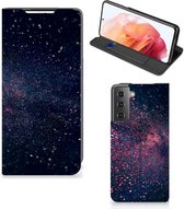 Flip Cover Samsung Galaxy S21 Smart Cover Hoesje Stars