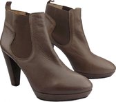 Unisa shoes - Dames Enkellaars - Bruin - maat 40