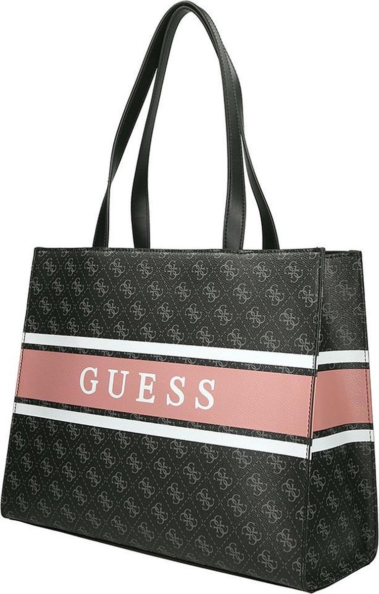 guessmoniquebag #guess GUESS MONIQUE BAG IN COAL/BLUSH 