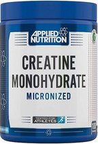 Applied Nutrition - Creatine Monohydraat - Neutrale smaak - 500gr - Verbeterd sport prestaties