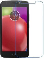 Tempered Glass - Screenprotector voor Motorola Moto E4 - Glasplaatje Transparant