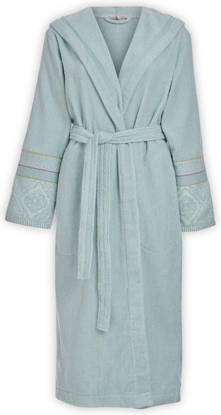 Pip Studio Soft Zellige Badjas - Blauw - XL