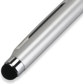 Stylus pen 2 in 1 | Inclusief balpen voor iPad - Samsung -  Smartphone - Laptop - Universeel - Tablet - Touch Pen - Touchscreen Pen | Zilver