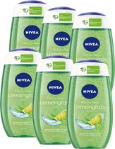 NIVEA Love Outdoors Lemon & Oil Douchegel - 6 x 250 ml - Voordeelverpakking