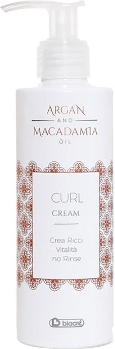 Biacre - Argan & Macadamia Oil - Curl Cream - 200 ml