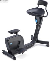 LifeSpan - Hometrainer SOLO - Elektronisch - Verstelbare Desk Bike - Verrijdbaar - Grijs