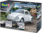 Volkswagen Kever 1951/1952 - Technik 1-16 Revell