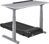 LifeSpan Loopband Bureau TR1200-DT7 incl. elektronisch in hoogte verstelbaar bureau. Stille loopband met zwart onderstel en wit bureaublad 96.5 cm. Fit blijven tijdens het werk op kantoor en/