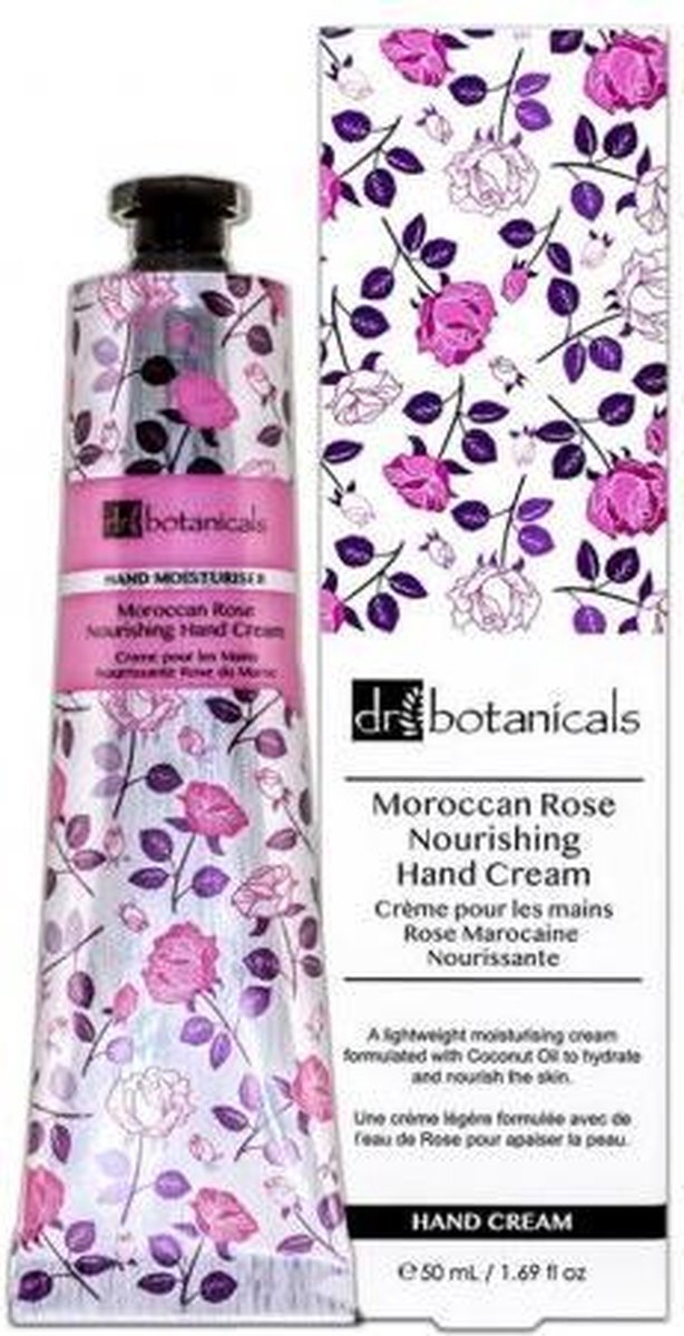 dr. Botanicals Crème pour les mains nourrissante à la rose du Maroc 50 ml |  bol.com