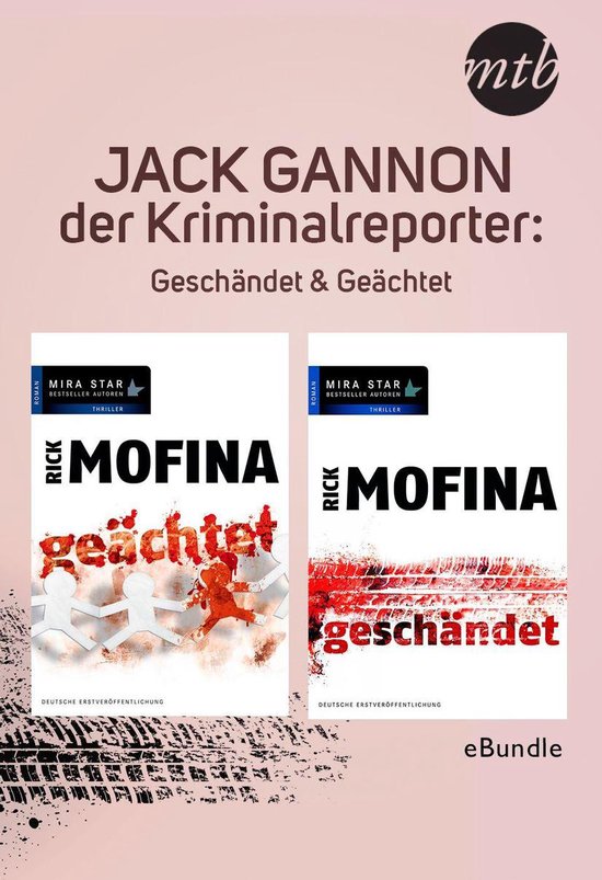 eBundle - Jack Gannon - der Kriminalreporter: Geschändet &  ... - cover