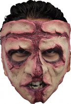 Ghoulish Gezichtsmasker Seriemoordenaar Latex Rood One-size