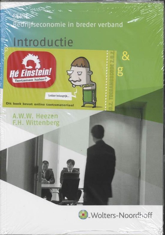 Cover van het boek 'Introductie ondernemingsplan en financiele besturing / druk 1' van F.H. Wittenberg en A.W.W. Heezen