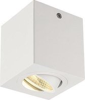 SLV Triledo Square CL, LED, 3000 K, juk, met, 38°, 8,2 W, incl. voeding