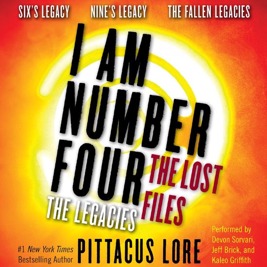 I Am Number Four: The Lost Files: The Legacies - cover