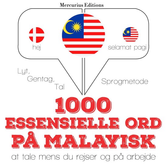 1000 essentielle ord på malayisk - cover