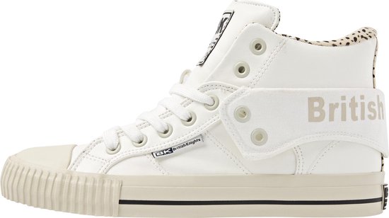 ROCO Dames sneakers hoog - Wit - maat 37 | bol.com