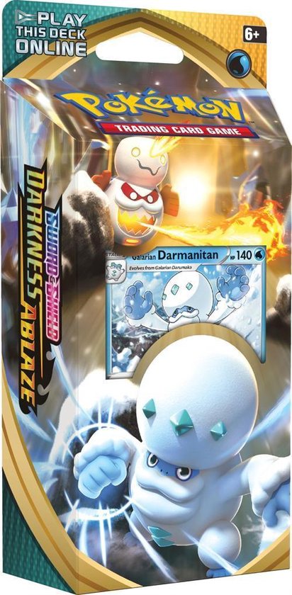 Afbeelding van het spel TCG Pokémon Sword & Shield Darkness Ablaze Theme Deck