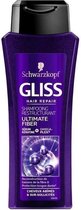 Schwarzkopf Shampoo - Gliss - Ultimate Fiber - 6 x 250 ml