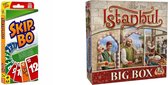 Spellenset - Bordspel - 2 Stuks - Skip-Bo & Istanbul Big Box