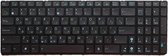 RU Toetsenbord voor Asus K52 k53s X61 N61 G60 G51 MP-09Q33SU-528 V111462AS1 0KN0-E02 RU02 04GNV32KRU00-2 V111462AS1 (Zwart)