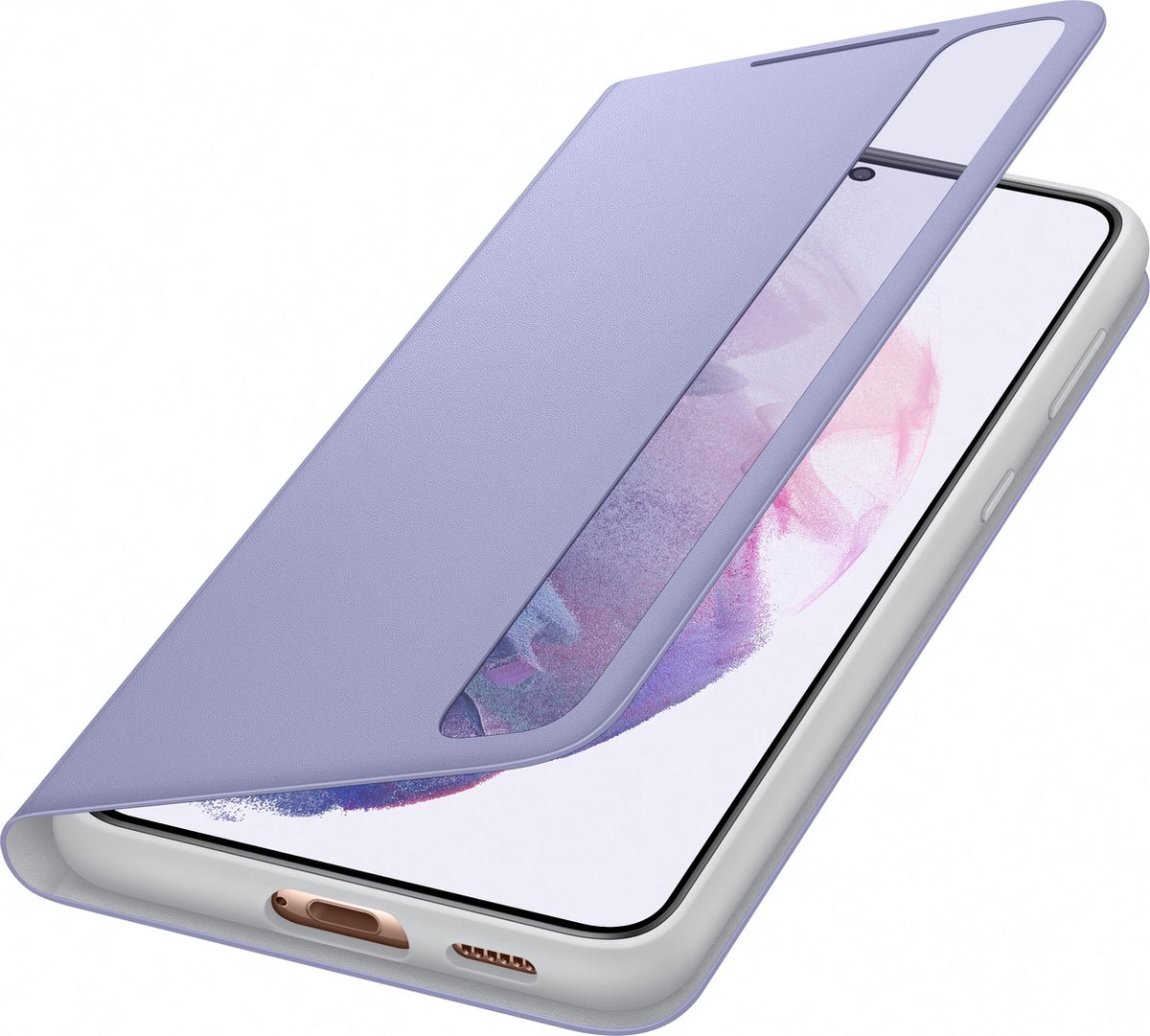 Samsung - Clear View Hoesje - Galaxy S21 Plus - Violet
