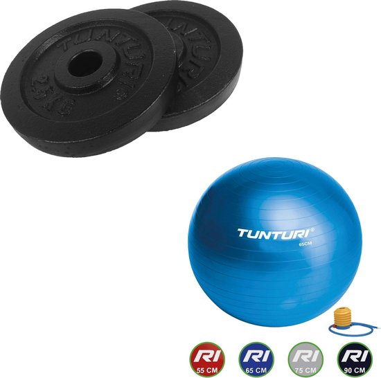 Tunturi foam roller blauw kopen? | Morgen in huis