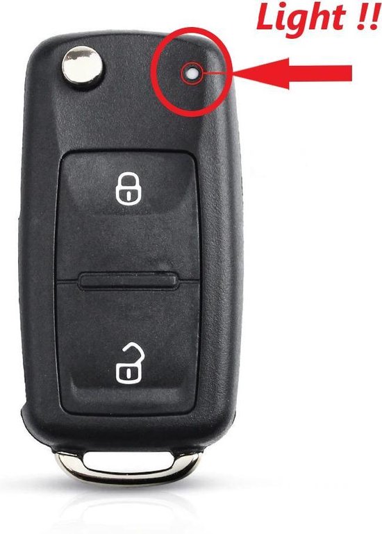 Volkswagen VW sleutel 2 Knoppen geschikt voor Volkswagen Golf Passat Tiguan  Polo... | bol.com
