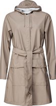 Rains Belt Jacket Taupe Dames - Maat XXS/XS