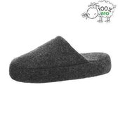 Pantoffels 100% lamswol maat 40 - Donkergrijs - Sloffen - Heerlijk warm!