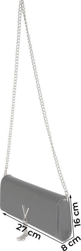 VALENTINO Pochette Sac à épaule bandoulière Divina Lady Clutch Nero Noir