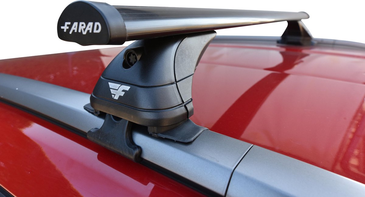 Farad Dakdragers - Volvo V60 vanaf 2019 - Gesloten Dakrail - Staal - Luxset