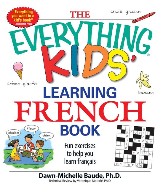 The Everything Kids' Learning French Book - cover