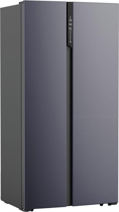 Koelkast: Wolkenstein SBS500A++AT Amerikaanse koelkast - Grijs, van het merk Wolkenstein
