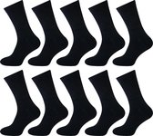 Heren katoenen badstof werk/sport sokken - 10 paar - 39-42