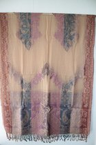1001musthaves.com Boiled wool dames sjaal pasteltinten 70 x 180 cm