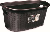 YILTEX – Elegance - Wasmand – 35l – Donkerbruin
