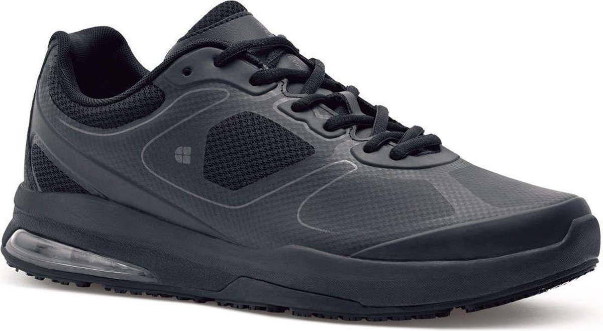 Shoes For Crews Evolution II | Heren | Zwart | Maat 50 | (werk-)sneakers met luchtvering en verhoogde antislip