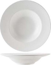 Oscar White Pastabord D17.5-28xh5,3cm, set van 6