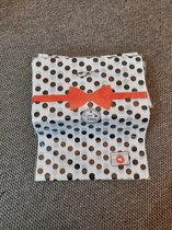 plastic draagtassen met uitgesneden handvat, love, 40x50 cm, 1 zak 50 st.