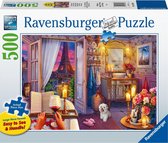 Ravensburger puzzel Knusse Badkamer - Legpuzzel - 500 stukjes