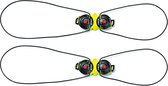 SIDI Draaisluiting Unisex Geel Zwart - Double Tecno 3 Push: 1 Pair (99) Yellow/Black - one size