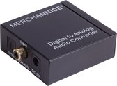 Merchannice Digitaal Naar Analoog Audioconverter DAC