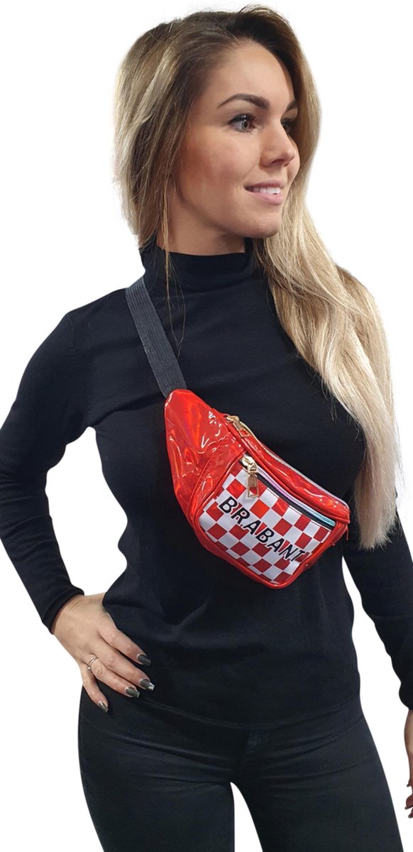 Heuptasje Brabant - Dames model/ kleine letters - Buideltasje - Fannypack - Cross body - Carnaval