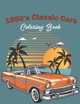 1950's Classic Cars Coloring Book